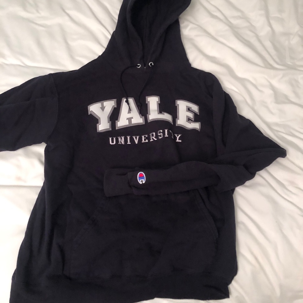 Yale champion hoodie. Size medium